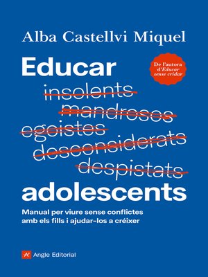 cover image of Educar adolescents